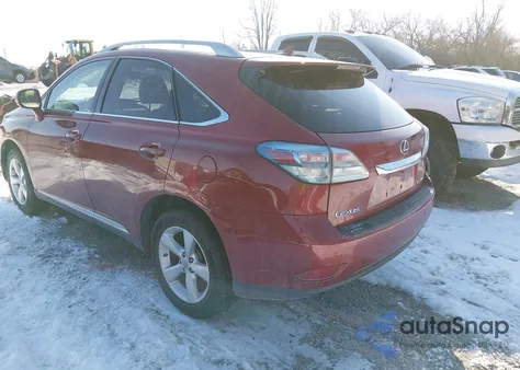 2010 Lexus Rx 350 z USA, uszkodzony, nr VIN 2T2BK1BA7AC050198